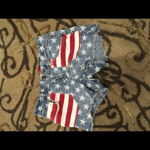 Arizona jean co. American flag edition shorts